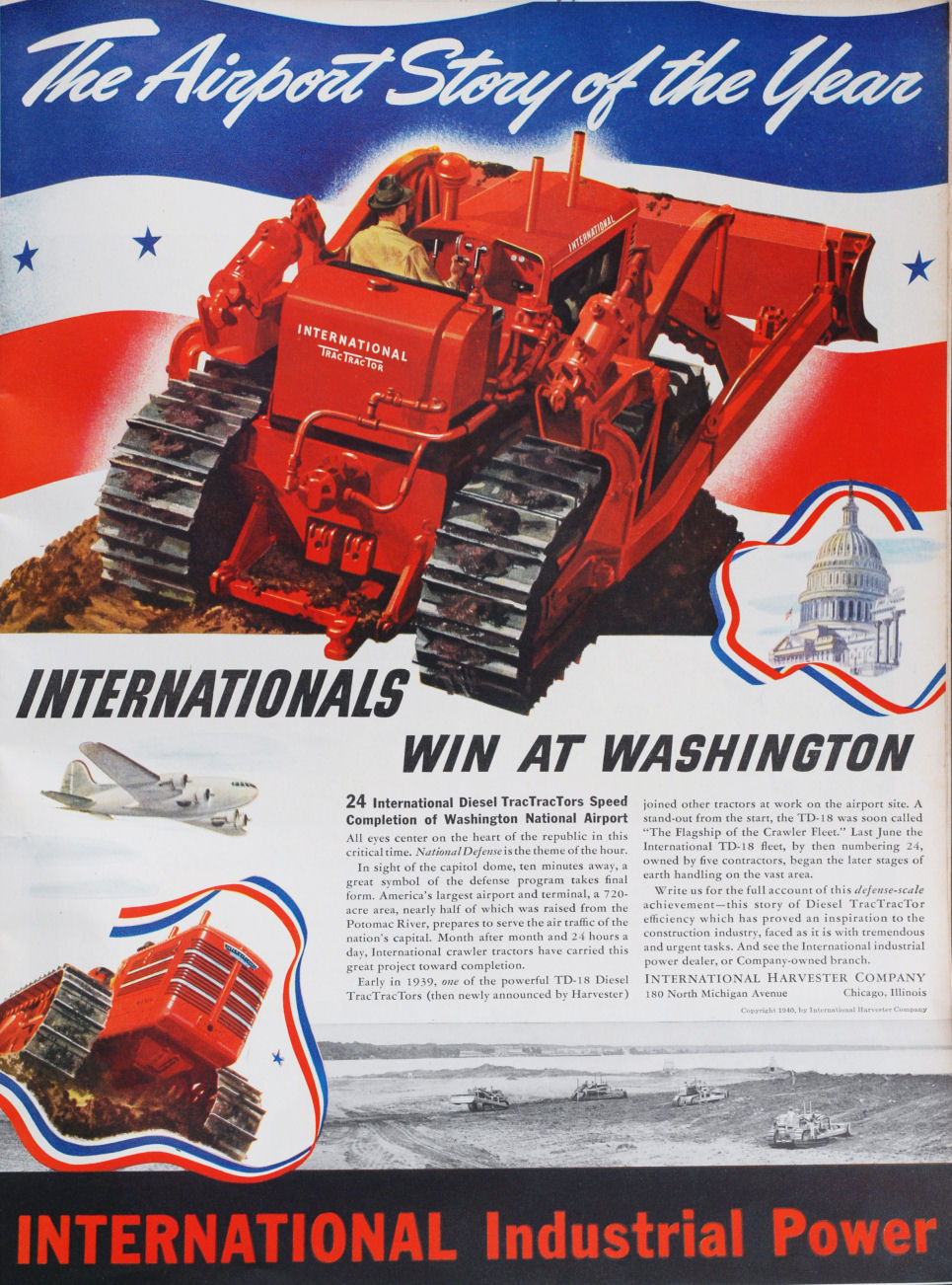 1940 International - The airport atory of the Year